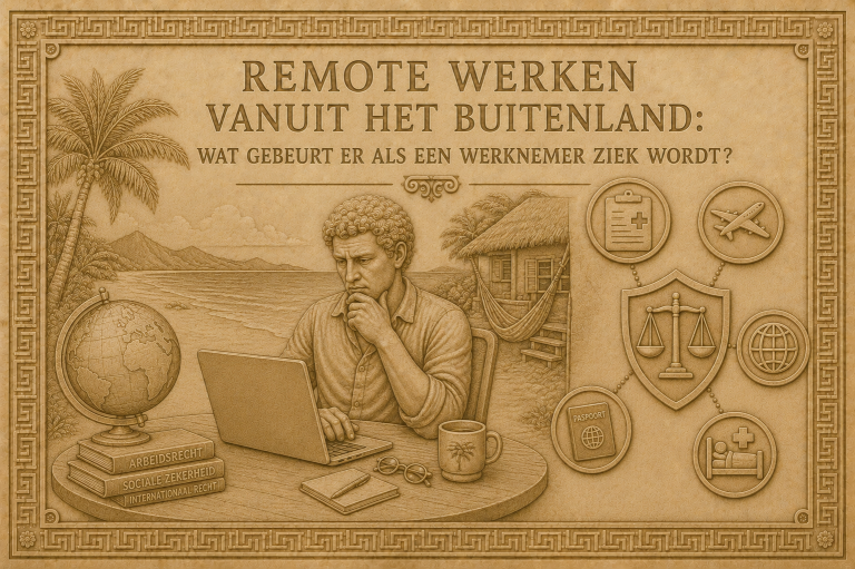 Vrouw in een zwart jasje met tablet, met weegschaal en sociale media-iconen op de achtergrond. Vrouw in een zwart jasje met tablet, met weegschaal en sociale media-iconen op de achtergrond.