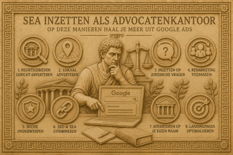 Vrouw in een zwart jasje met tablet, met weegschaal en sociale media-iconen op de achtergrond. Vrouw in een zwart jasje met tablet, met weegschaal en sociale media-iconen op de achtergrond.