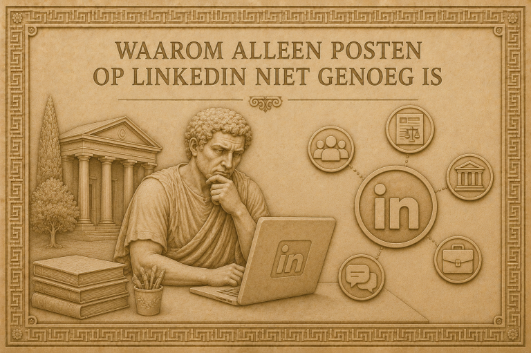 Vrouw in een zwart jasje met tablet, met weegschaal en sociale media-iconen op de achtergrond. Vrouw in een zwart jasje met tablet, met weegschaal en sociale media-iconen op de achtergrond.